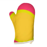 Pink Yellow Sun Luxury Oven Glove