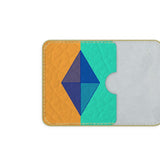 Orange Sky Diamond Leather Card Case