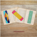Leather Bookmark Gift Set