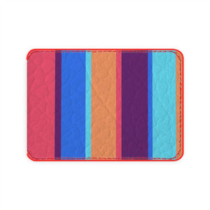 Pretty in Pink Leather Card Case