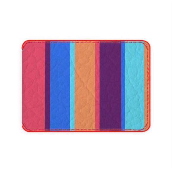 Pretty in Pink Leather Card Case