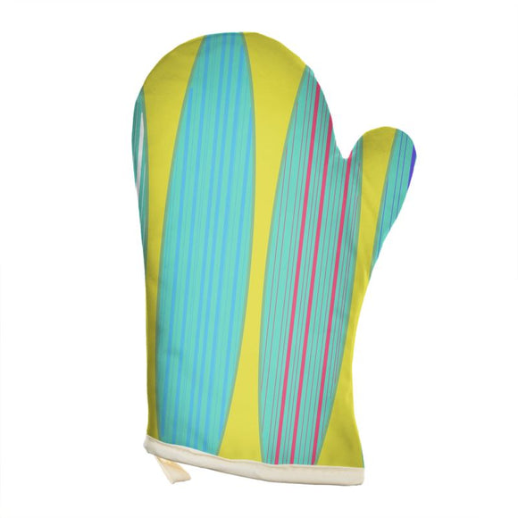 Watermelon Lime Luxury Oven Glove