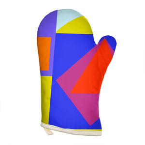 Square Pink Diamond Luxury Oven glove