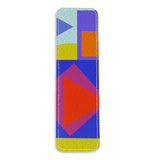 Square Pink Diamond Leather Bookmark