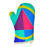 Sky Pink Diamond Luxury Oven Glove