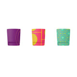 Tapered Glass Tealight Holder Gift Set