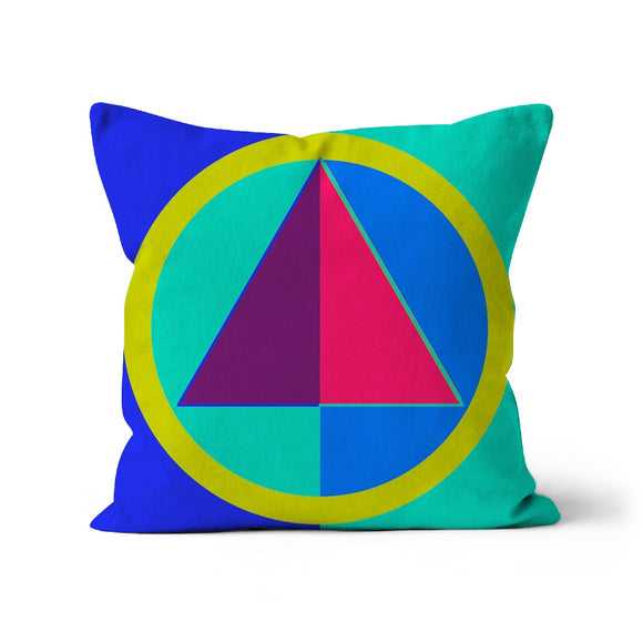 Sky Pink Diamond Luxury Cushion
