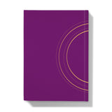 Pink Gold Rings Hardback Journal