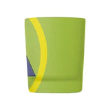 Navy Lime Diamond Glass Tealight Holder