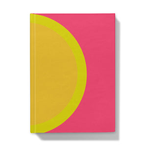 Pink Yellow Sun Hardback Journal