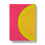 Pink Yellow Sun Hardback Journal